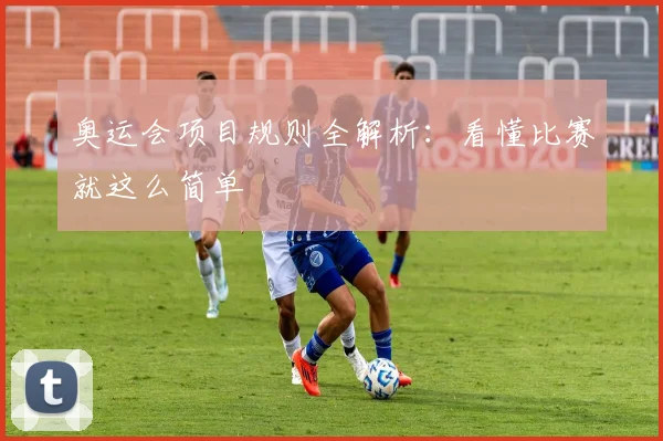 奥运会项目规则全解析：看懂比赛就这么简单